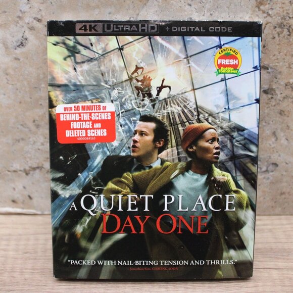 A Quiet Place: Day One 4K UltraHD Movie + Digital Code Brand New Sealed - Picture 1 of 3